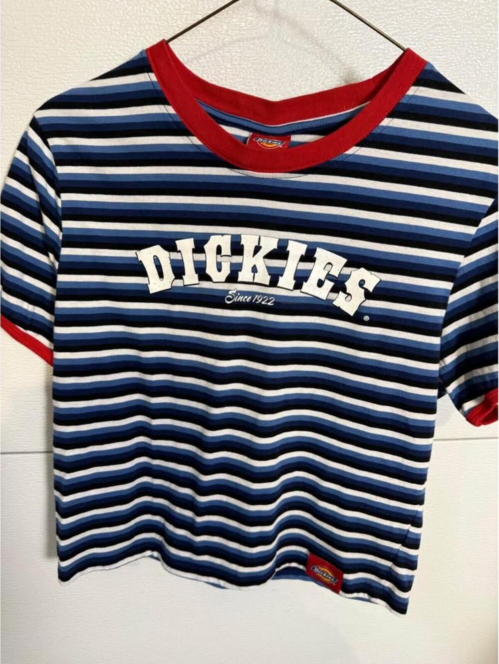 Dickies Striped Ringer T-Shirt sz womens XL